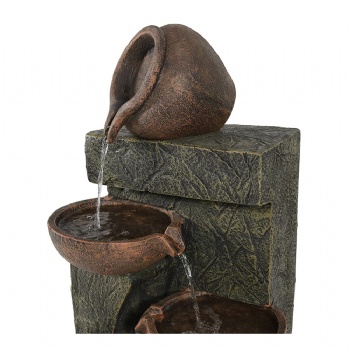 Cascading Earthenware Pottery Stream Fountain