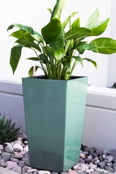 Nested Plastic Self Watering Square Planter