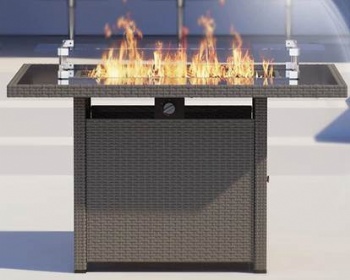Indoor outdoor garden patio propane fire pitWDFPS-B-PC