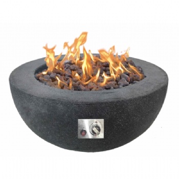 Round Metal Garden Gas Heater Fire Pits