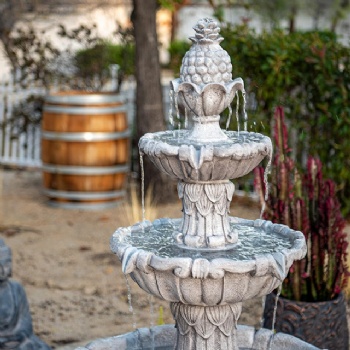 3-tier water fountain