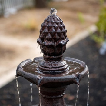 3-Tier Water Fountain ，Brown